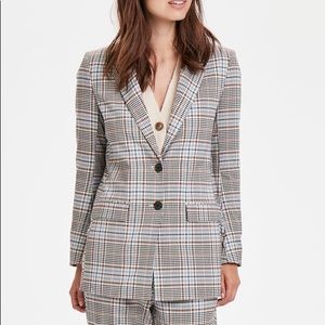 NWT Part Two Plaid Blazer